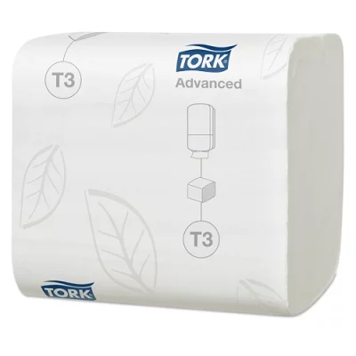 Tork Advanced листовая туалетная бумага Т3 белая 114271 Белый - фото