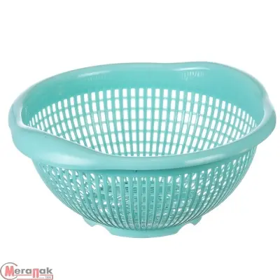 Дуршлаг 3л, d=22,5 см, пластик, 861-335 Голубой - фото