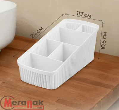 Органайзер универсальный VELVET 240Х117Х106 ММ (Белый), арт. 434256516 Белый - фото