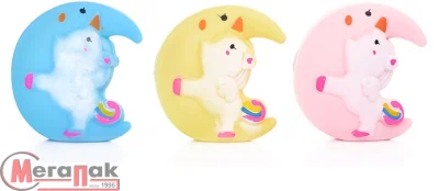 Игрушка-антистресс "Единорожка на месяце" арт. 00-2886  - фото