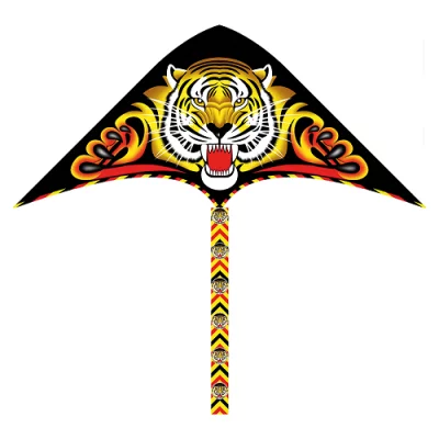 Воздушный змей 130*62см, шнур 30м, 3 вида : Лев, Тигр, Орел  - фото