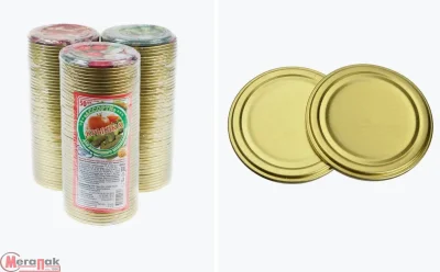 Крышка СКО 1-82 золото Урожай 50 шт Золотой - фото