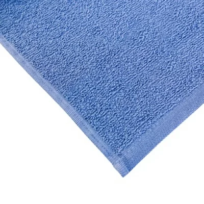 Полотенце махровое 30*30 гладкокрашенное "Греция", цвет голубой Голубой - фото