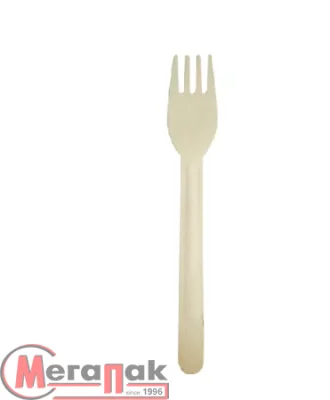 Вилка столовая 160 мм 1/100 дерево, арт. 105-305 Бежевый - фото