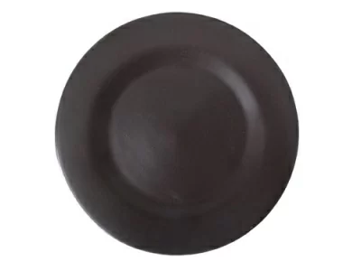 Тарелка Carbone ristorante 260мм Черный - фото