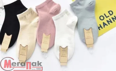 Носки женские TURKAN укороченные, с лайкрой, ассорти р.36-41 арт.6422 Микс - фото