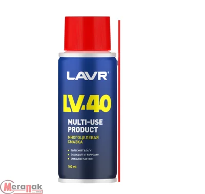 Смазка многоцелевая LV-40, LAVR 100 мл арт.Ln1496  - фото