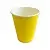Стакан бумажный 165мл для горячего желтый, d70 5шт Желтый - фото