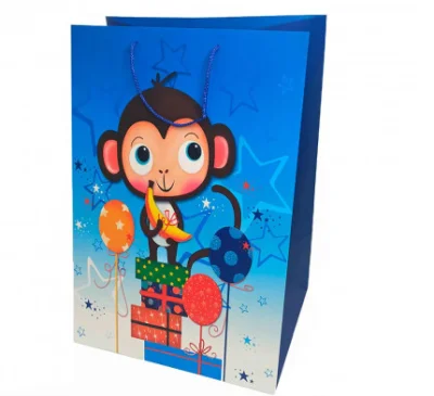 Пакет ЛЮКС детский 36x54х30, арт. D223 Разноцветный - фото