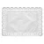 Салф. кружев. прямоуг. 30см*41см 1/250 Белый - фото
