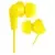 Наушники PERFEO NOVA внутриканальные желтые Желтый - фото