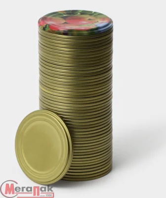 Крышка СКО 1-82 Золото АССОРТИ  50 шт Золотой - фото