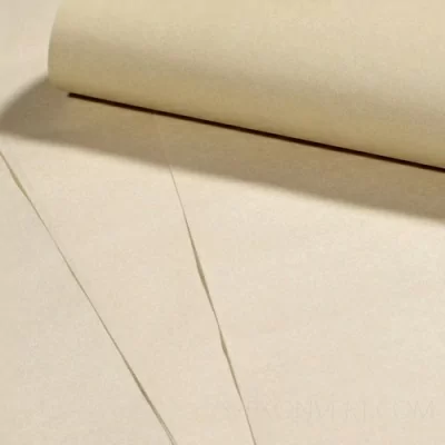 Бумага упаковочная в рулоне 84см подпергамент бежевая, 10 кг Бежевый - фото