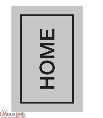 Коврик придверный Dekorelle LAPSHA 164 Home, 60X90см, 122164 (серый) Серый - фото