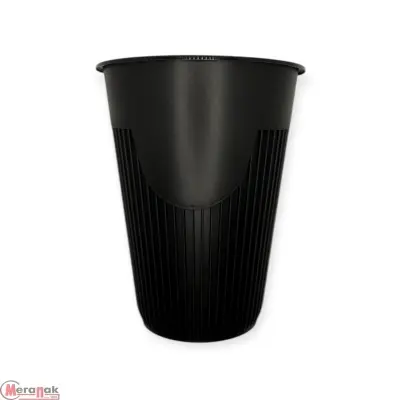 Стакан для горячего 350мл Д90 полипропиленовый 10шт (Черный) Черный - фото