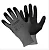 Перчатки полиэстер, вспененное латексное покрытие "Комфорт: ГРАФИТ" 9(L) PR-LV121 Графитовый - фото