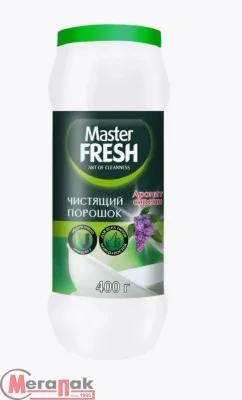 Чистящий порошок Master FRESH Аромат сирени, 400 г. С0006737  - фото