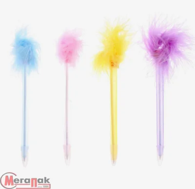 Ручка шариковая, детская Calligrata "Пух", МИКС 550208 Микс - фото