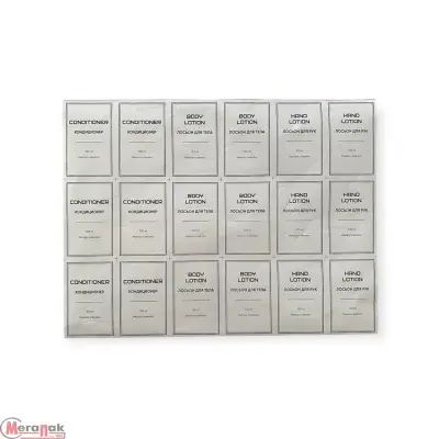 Этикетка Кондиционер лосьон 70*45 Белый - фото