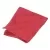Салфетка для уборки 30*30см красная микрофирба махра Красный - фото