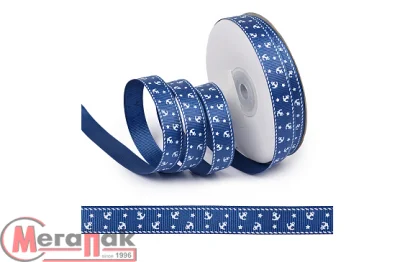 Лента репсовая с рисунком арт.TBY.LDRS43 шир.15мм*3м  - фото