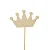 Топпер-фигура Корона 9см, Т034  - фото