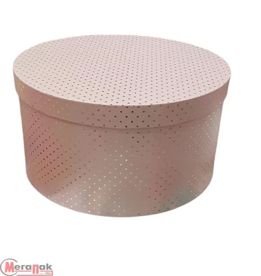 Коробка К602 d29 h15 Розовый - фото