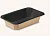 Коробка картонная 230*147*50 OSQ OCTOBOX 800 BLACK WOOD (400)  - фото