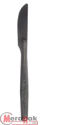 Нож столовый  М3 (тонколист.) б/н Силуэт 1611 (162) Regent Серебро - фото