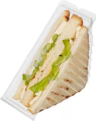 Контейнер РС-1 для сэндвичей, 50 шт Прозрачный - фото
