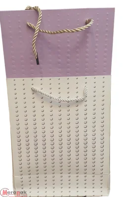 Пакет подарочный бумажный с ручками 18*23*10, арт. L348 Люкс Микс - фото