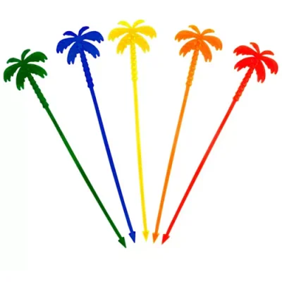 Мешалка д/коктейля 24 см"Пальма"1/100(14)  - фото