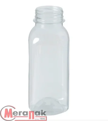 Бутылка 0,2л d38 прозр. 1/50 П пласт. Прозрачный - фото