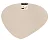 Мат на стол треугольный BEIGE 45х36см, DM9896  - фото