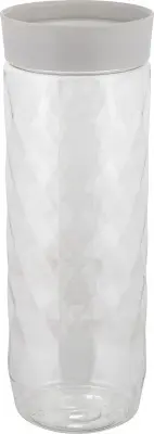 Банка для сыпучих продуктов Plast Team Stockholm 1,5л пепельный жемчуг PT170310024 Серый - фото