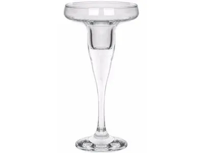 Подсвечник БЕЙЗИК 170 мм, арт. 44021SLB Прозрачный - фото