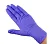 Перчатки из фиол/син.нитрила б/прис. М (100шт) ндс 10% Синий - фото