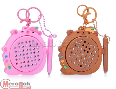 Антистресс-брелок "Капи" планшет с магнитными шариками, 00-6671 Микс - фото