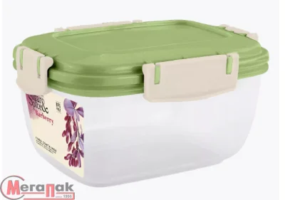 Контейнер для продуктов Sugar&Spice Barberry герметичный 0,45л прямоугол. фисташка, арт. SE224510050 Контейнер для продуктов Sugar&Spice Barberry герметичный 0,45л прямоугол. фисташка, арт. SE224510050 Фисташковый - фото