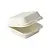 Контейнер эко для гамбургера белый 152*152*85 1/50, В101А Контейнер эко для гамбургера белый 152*152*85 1/50, В101А Белый - фото