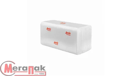 Полотенца бум. Professional Lasla Econom без втулки с центр. вытяжкой, 1сл, белёное, 250м, арт. МП-16 Белый - фото