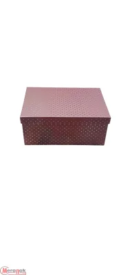 Коробка К565 20*26,5*10 Розовый - фото