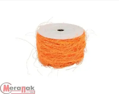 Шнур сизалевый 3/4мм*10м оранжевый, арт. 11447129 Оранжевый - фото