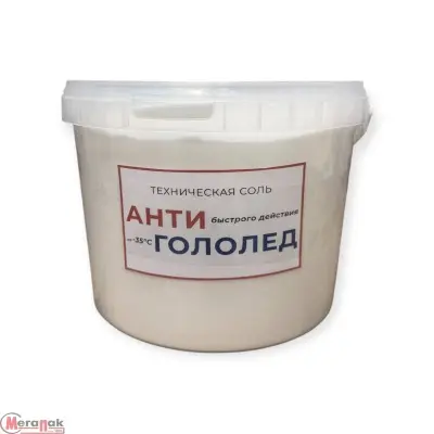Соль техническая 7 кг в ведре Белый - фото