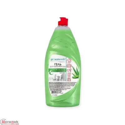 Гель для мытья посуды ТЫСЯЧА ОЗЕР "Алоэ-вера" AKTIV, 900мл Зеленый - фото