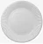 Тарелка бумажная d18см белая 1/100 Белый - фото