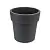 Кашпо ТУБУС 250мм 5л  Графитовый М 3166 (8) Графитовый - фото