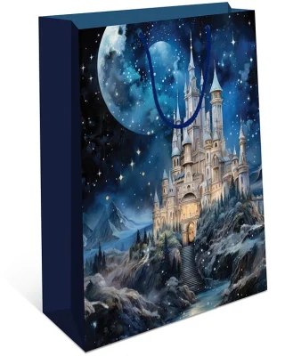 Пакет подар.бум ламин. 260*320*120  в ас-те 0193.372/376/380/383/384/389/395/398/405/419/426/427 Микс - фото