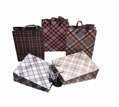 Пакет подарочный бумажный с ручками 23*18*10 средный "МЭН", арт.  М1023,1092  - фото