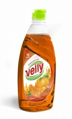 ГрассСредство для мытья посуды «Velly» Сочный мандарин, 500 мл  - фото